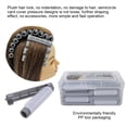 thumbnail image 4 of 20 Piezas Varillas de Plástico para Permanente del Cabello, Rizador de Cabello Sin Daños para Mujeres, Herramientas de Peinado, Rosa, Púrpura, Gris, Varillas de Onda Fría, 4 of 7