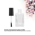 thumbnail image 5 of Transparent Empty Nail Polish Bottle with Cap Brush Clear Nail Polish Container 10ml, 5 of 5