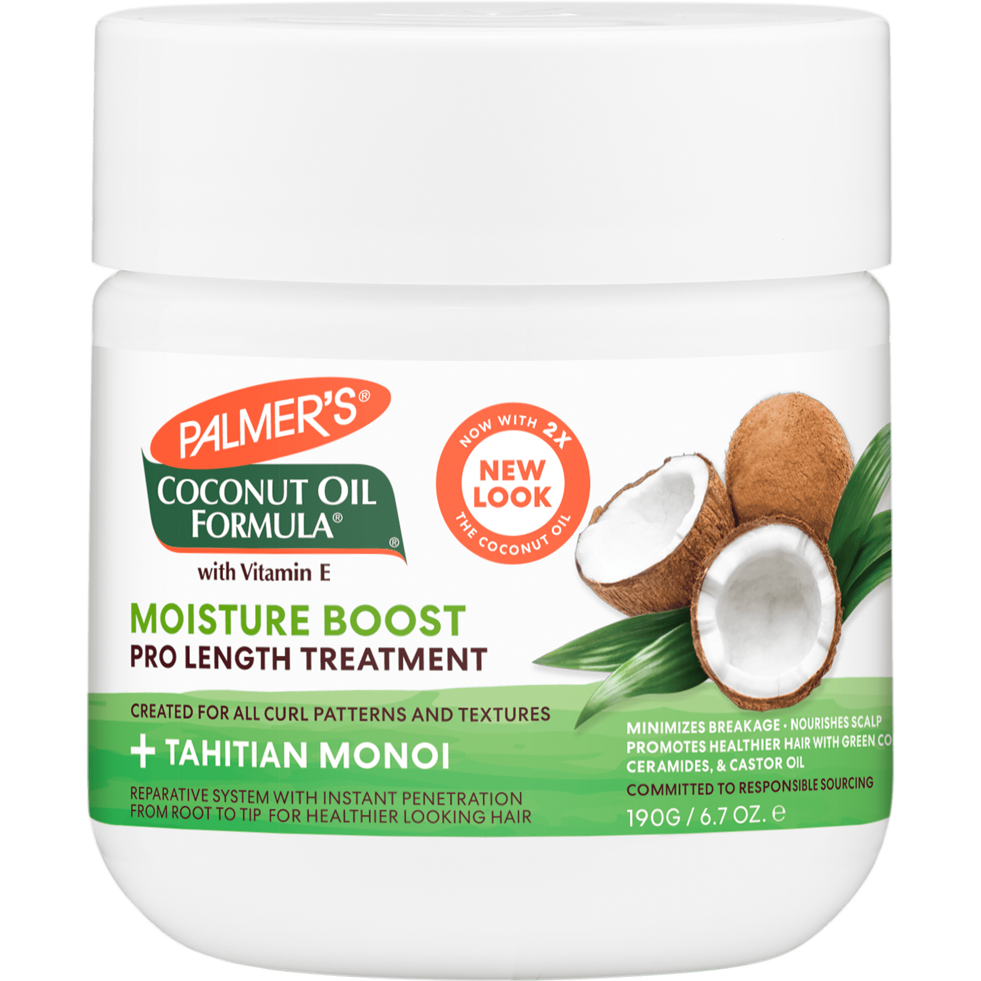 Palmer's Coconut Oil Formula Moisture Boost Pro Length Treatment, - Palmer's Coconut Oil Formula Moisture Boost Pro Length Treatment, -