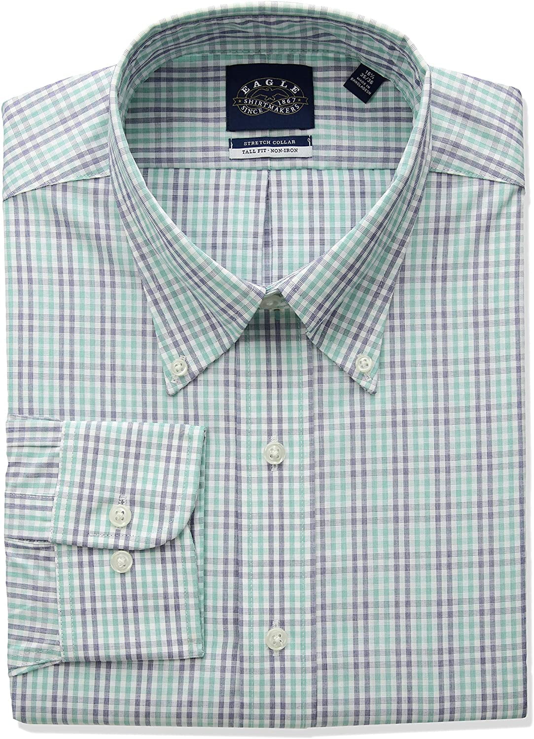 Eagle Mens FIT Dress Shirts Non Iron 