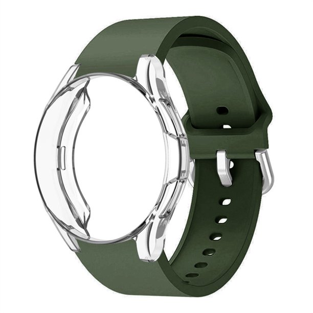 ALMNVO Bands Case for Samsung Galaxy Watch 4 Classic 46mm 42mm