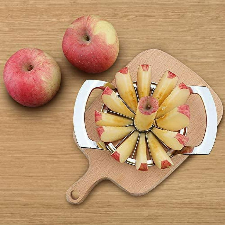 SINGARE Apple Cutter Slicer & Corer Kit, 12-Blade Apple Slicer Cutter,  Apple Corer Apple Core Remover for Kitchen, Include 3 Premium Stainless  Steel