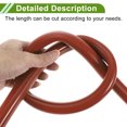 thumbnail image 5 of Unique Bargains 20Ft 13/16" 20mm ID 3.5mm Thickness Silicone Vacuum Hose for Air and Water Red, 5 of 6