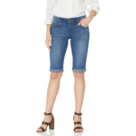 Democracy Bermuda pour Femmes Ab Solution 13 Pouces, Bleu, 6