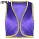 thumbnail image 2 of Niños niños cuento de hadas Drama árabe mítico príncipe rey Cosplay disfraz chaleco frente abierto dorado trenzado Halloween chaleco Tops, 2 of 5