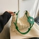 thumbnail image 4 of Bolso Bandolera Plegable de Tela Suave para Mujer - Bolso Tote Ajustable Tipo Bandolera para El Trabajo, Viajes y Playa, 4 of 7