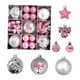 thumbnail image 2 of 35 adornos navideños colgantes con forma de estrella y lazo, decoración artesanal decorativa. Plata rosa, 2 of 9