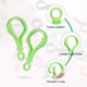 thumbnail image 3 of Uxcell 150 Pcs Broches de Langosta de Plástico Clip de Lanyard Color Verde Fruta, 3 of 6