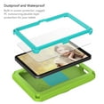 thumbnail image 3 of Dteck Fits for Kindle Fire 7 Tablet (12th Generation, 2022 Release), Full-Body Drop-Proof with Screen Protector 360 Rotate Stand Crossbody Shoulder Strap Case Cover, Grassgreen, 3 of 7