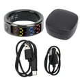 thumbnail image 2 of Fitness Smart Ring, Smart Ring Multiple Sports Modes Touch Screen with Charging Case for Cycling Size 8,Size 9,Size 10,Size 11,Size 12, 2 of 7