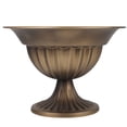 thumbnail image 1 of Shisuyan Garden Urn Planter Flowerpot Iron Coffee 1Set 6.3X6.3X4.5In, 1 of 8