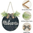 thumbnail image 2 of Coolnut Magic Constellations Front Door Round, Hanging Welcome Sign, Front Door for Home, Farmhouse, Porch, Wall Hanging, Outdoor Home Decor, 2 of 7