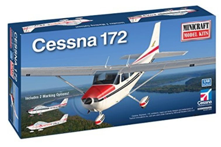 Minicraft Cessna 172 TriGear Model Kit