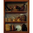 thumbnail image 2 of Antonio Pérez de Aguilar 20x24 Black Ornate Framed Double Matted Museum Art Print Titled: Cupboard (ca.1769), 2 of 5