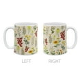 thumbnail image 2 of WIRESTER 11oz 325ml Ceramic Tea Cup Coffee Mug With Handgrip For Gift, Birthday, Anniversary, Christmas - Wildflowers Sunflowers, 2 of 7