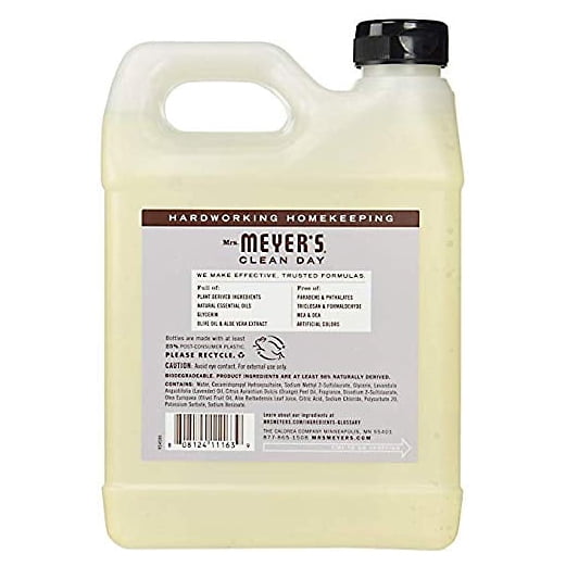 Mrs. Meyers Clean Day Hand Soap Refill, Lavender 33 oz Pack Of 2