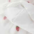 thumbnail image 6 of JCCXIN Toddler Kid Girls Dresses Tulle Sleeveless Strapless Tiered Tutu Ball Gown Dance Princess Birthday Wedding Crew Neck Sweet Party Sundress,White,18-24 Months, 6 of 7