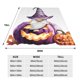 thumbnail image 3 of Balery Halloween Gnome With Pumpkins Manta de Felpa Suave y Acogedora – Cobija de Franela Aterciopelada para Cama, Lavable y Cálida para Sofá, Mascotas, Transpirable-60"x50", 3 of 7