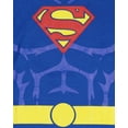 thumbnail image 4 of DC Comics Toddler Boys' Superhero Costume Tight Fit Multiple Styles Sleep Pajama Set Long Sleeves Pants, 4 of 7