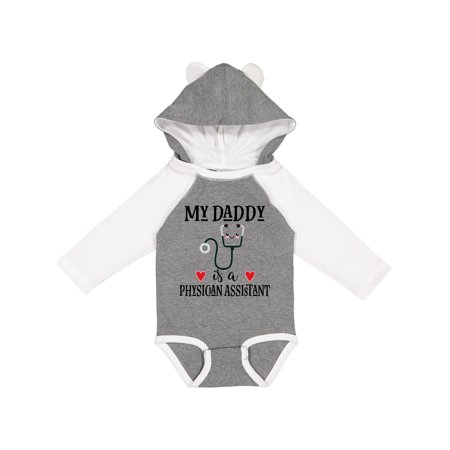 

Inktastic Physician Assistant Daddy Baby Gift Gift Baby Boy or Baby Girl Long Sleeve Bodysuit