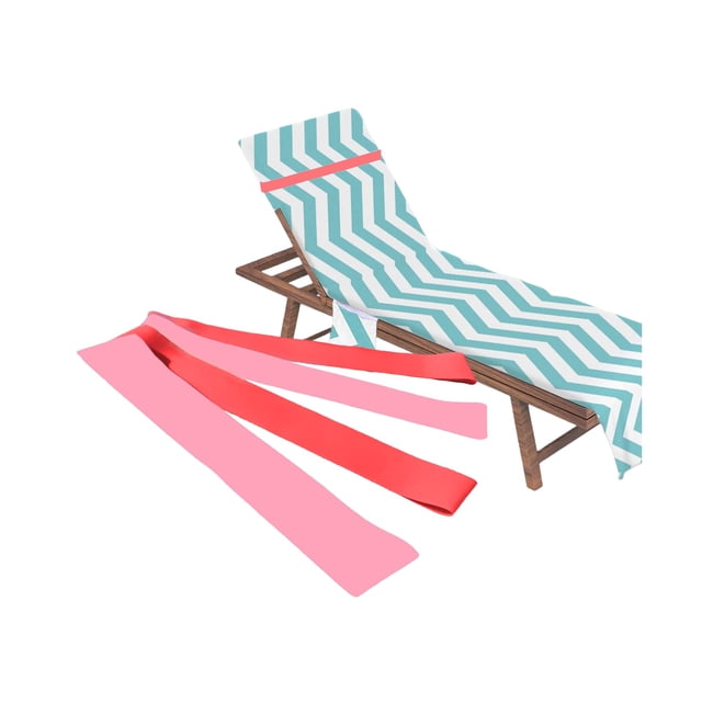 Paquete De 4 Bandas Para Toallas, Bandas Para Toallas Para Silla De Playa, Clips De Goma Para Toallas Para Silla De Piscina, Accesorios Imprescindibles Para Playa Y Crucero, Soporte Para Toallas Para