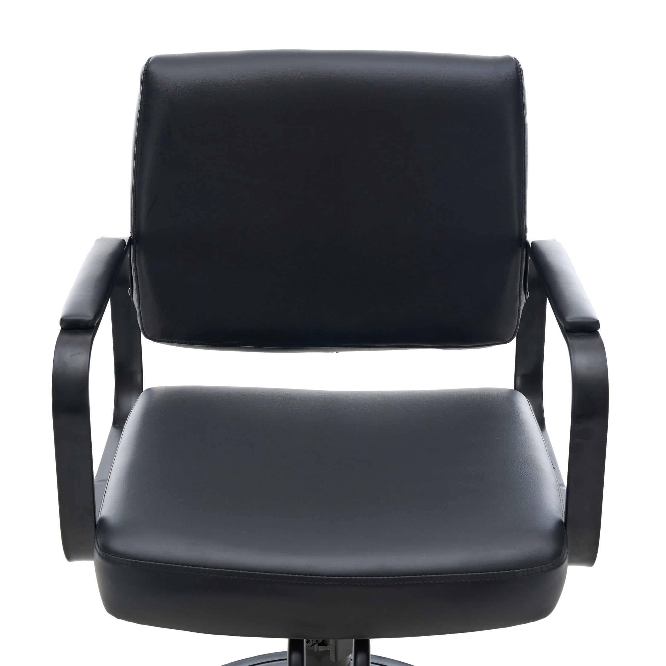 Noble House 360° Swivel Salon Styling Chair with Footrest, Adjustable Height, Black