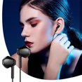 thumbnail image 1 of Auriculares intraaurales con cable Txmfgh: Altavoces de alto rendimiento, micrófono integrado, ideales para música y llamadas, perfectos para el día a día., 1 of 8