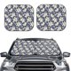 thumbnail image 2 of Fotbe Lilies Flowers Juego de 2 Piezas de Parasoles para Parabrisas | Bloqueador Solar para Auto | Accesorios Plegables para Protección Solar Interior-Medium, 2 of 6