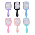 thumbnail image 5 of Tangled Hair Comb Detangling Hair Brush Massage Combs Hollow Out Wet Curly Hair Brushes Barber Comb Salon Hair Styling Tools White-green, 5 of 6