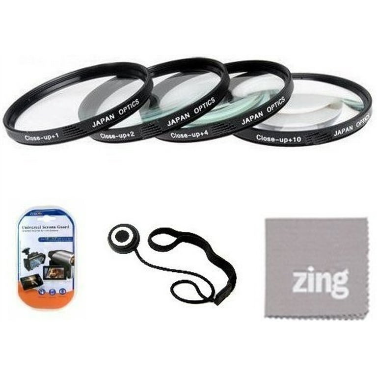 77mm Close-Up Filter Set (+1, +2, +4 and +10 Diopters