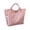 Pink, variant on Striped Beach Tote Bag, Large Capacity Waterproof Striped Shoulder Handbag, Lightweight Reusable Grocery Shopping Bag, Casual Multicolor Stripe Carry Bag for Travel Pool Picnic Daily Outdoor Use