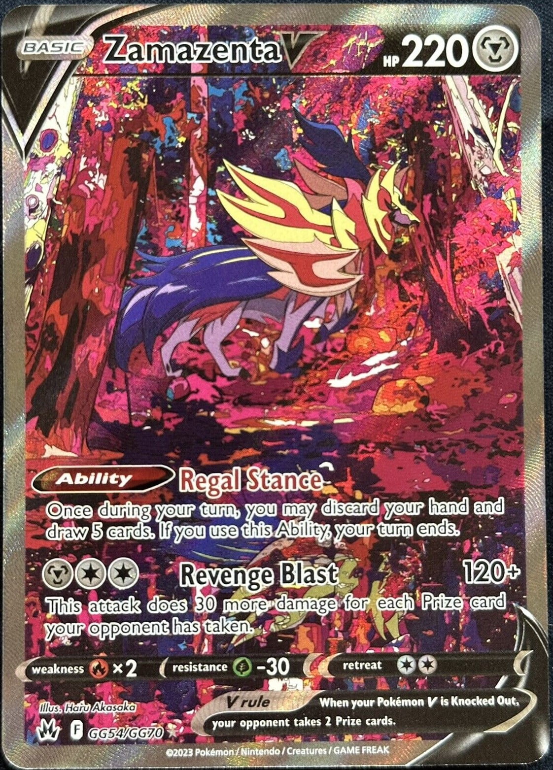 How Much Is A Zamazenta Pokemon Card Worth