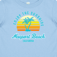thumbnail image 4 of Inktastic Summer Enjoy the Sunshine Newport Beach Florida in Blue Boys or Girls Baby T-Shirt, 4 of 5