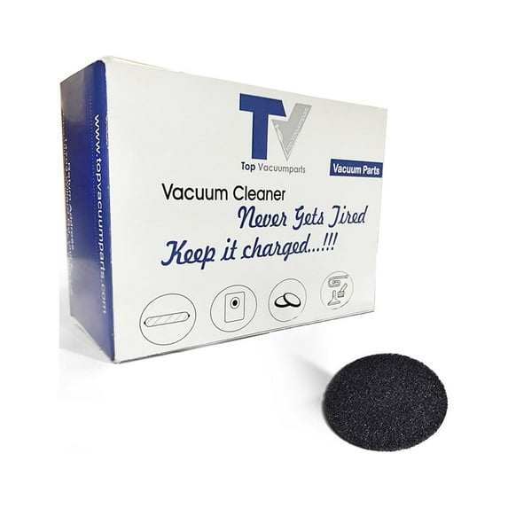 Replacement Part For Oreck Commercial - 437.071 437071 Strip Orbiter Pad, 12" Diameter, Black, For ORB550MC Orbiter Floor Machine