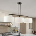 thumbnail image 2 of Livex Lighting - Meridian - 3 Light Linear Chandelier in Modern Style - 14, 2 of 14