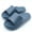 BLUE, variant on Clouds Anti-Slip Slippers for Women and Men, Shower Bathroom Slides Sandals House Slippers Comfort Thick Sole Slides