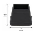 thumbnail image 2 of Floor Protectors for Furniture, Chair Leg Floor Protectors, Non Slip Furniture Pads, Black Silicone Furniture Leg Caps, 12 Pack 1.5X1.5 Inch Chair Leg Protectors, Flexible, 2 of 8