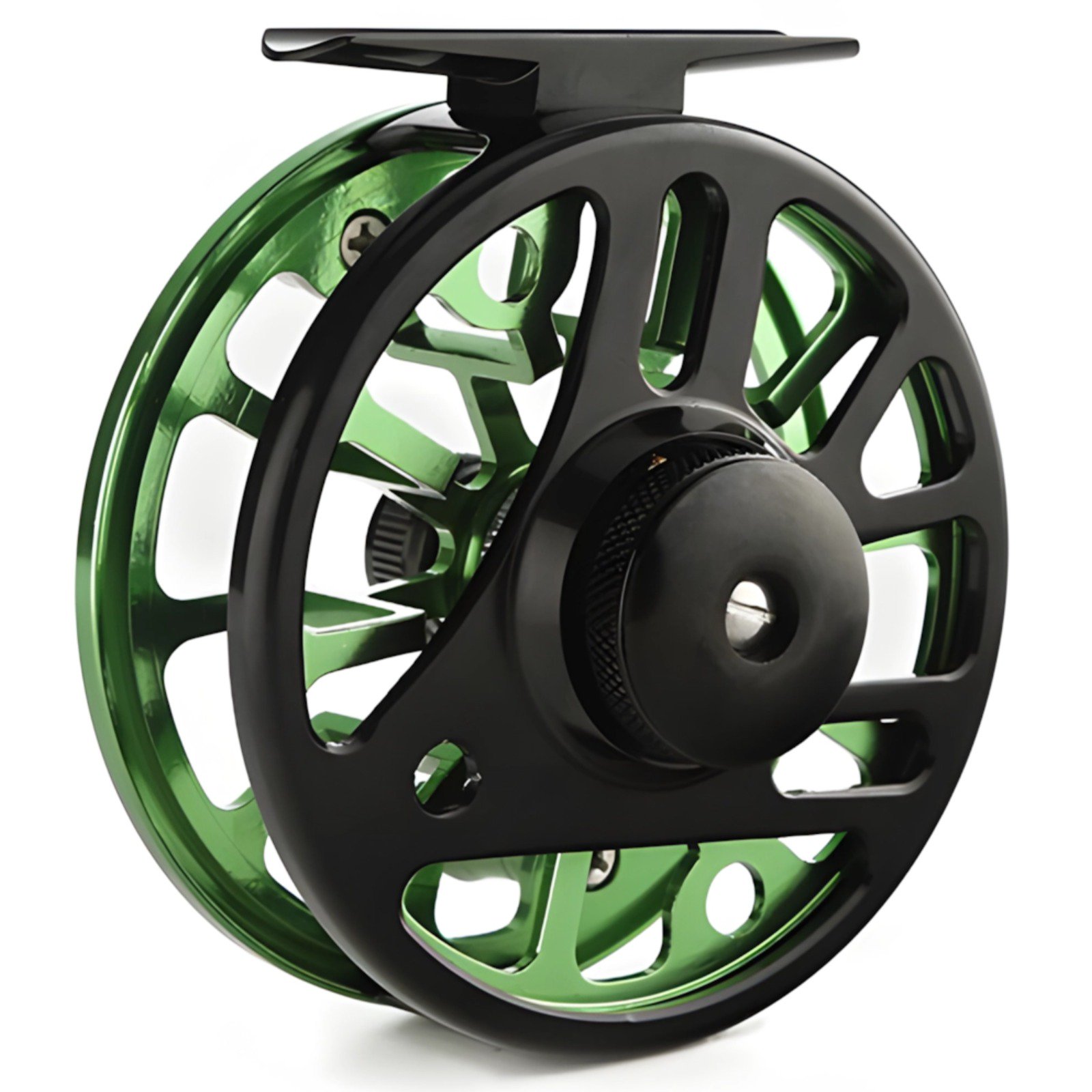 Fly Fishing Reel CNC Machined Aluminum Smooth and Lightweight Portable Corrosion-Resistant One-Way Bearing Fly Reel for Anglers