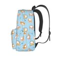 thumbnail image 3 of Disketp Corgi Dog 1 Mochila Escolar de Gran Capacidad y Peso Ligero, Mochila de Viaje Ideal para Escuela, Trabajo y Uso Diario, Cómoda y con Estilo, 3 of 8