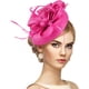 thumbnail image 1 of Women 2025 Derby Hat - Classic Victoria Kentucky Fascinator 1920s Tea Party Hats with Hair Clip for Lady Woman, 1 of 5