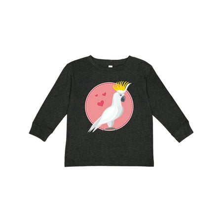 

Inktastic Cockatoo Bird Lover Gift Toddler Toddler Girl Long Sleeve T-Shirt