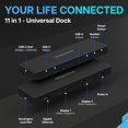 thumbnail image 2 of Estación de acoplamiento VisionTek VT4600DL Dual 4K 100W USB-C/A, 2 of 9