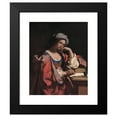 thumbnail image 2 of Guercino 12x14 Black Modern Framed Museum Art Print Titled - The Persian Sibyl (1647 - 1648), 2 of 5