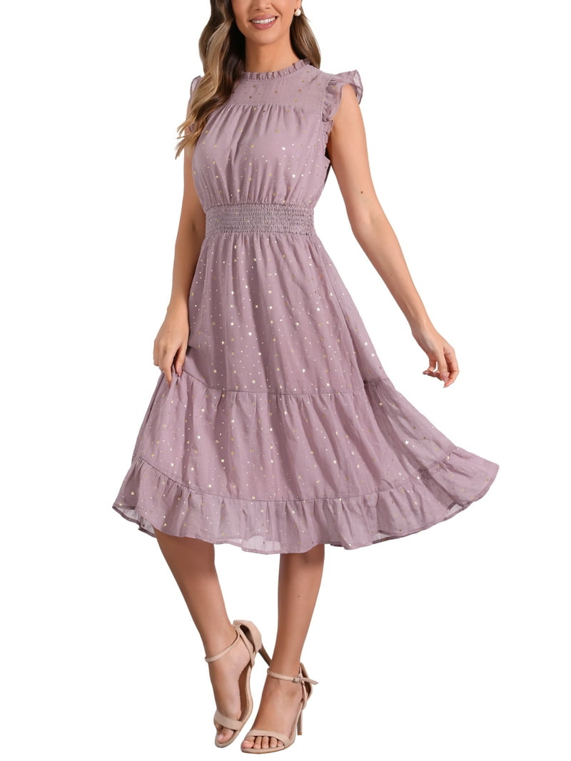 sachin and babi light blue dress Casual Women's Long Chiffon Maxi Dress Oversized O Neck Sleeve Flower Print  Lace Up Boho Summer from Dhgate Basic & Casual Dresses main image 0