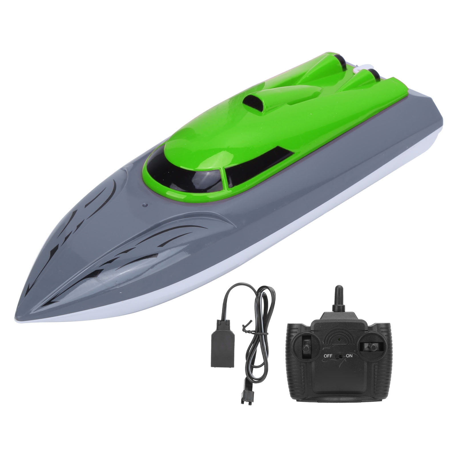 Remote Control Submarine, Higher Speed RC Boat For Kids Green