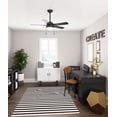 thumbnail image 2 of Hunter 44 inch Zeal Matte Silver Ceiling Fan with LED Light Kit and Pull Chain, 2 of 7