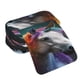 thumbnail image 4 of Disketp Colorful Haired White Horse Estuche de Lápices de Doble Capa con Tapa Abatible y Cremallera, Organizador Escolar para Adolescentes y Adultos, 4 of 7
