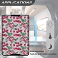 thumbnail image 5 of POLERO Pink Cherry RV Door Window Shade for Total UV Protection, Half-Fold Design Window Sunshade Blinds for Camper Windows Travel Trailer Camping Accessories 17.3" x 26", 5 of 7