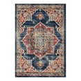 thumbnail image 3 of Unique Loom Utopia Collection Area Rug - Helios (7' 1" x 10' Rectangle Dark Blue/Beige), 3 of 7