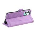 thumbnail image 3 of Splicing Wallet Case for OnePlus Nord CE 2 5G,Wrist Strap Card Slots PU Leather Wallet Protection Case Magnetic Closure Stand Flip Case Cover for OnePlus Nord CE 2 5G,Purple, 3 of 9